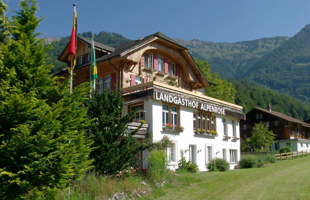 Hotel Alpenrose Beim Ballenberg Hofstetten bei Brienz Eksteriør bilde